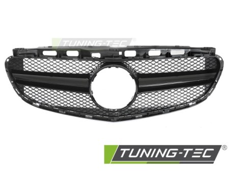 GRILLE GLOSSY BLACK fits MERCEDES W212 / S212 13-16