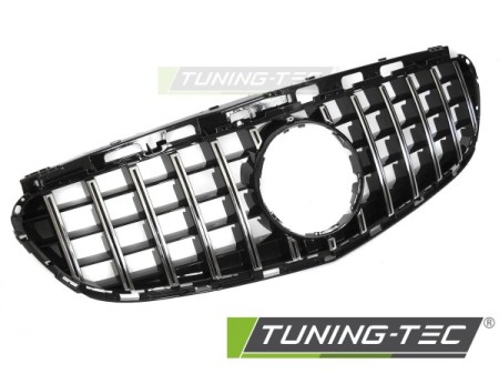 GRILLE SPORT CHROME BLACK fits MERCEDES W212 / S212 13-16