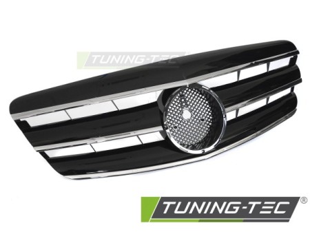 GRILLE SPORT BLACK CHROME fits MERCEDES W221 05-09