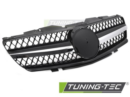 GRILLE SPORT BLACK CHROME fits MERCEDES SL R230 01-06