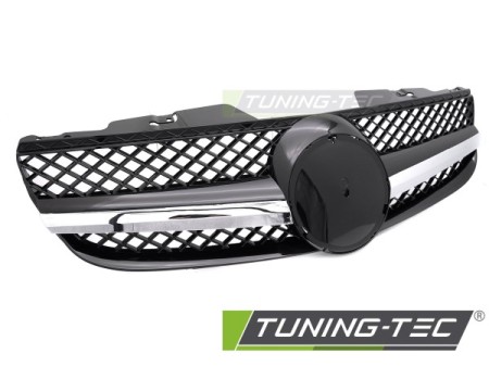 GRILLE SPORT CHROME BLACK fits MERCEDES SL R230 06-08