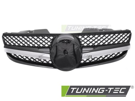 GRILLE SPORT CHROME BLACK fits MERCEDES SL R230 06-08