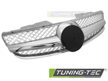 GRILLE SPORT CHROME fits MERCEDES SL R230 06-08
