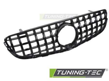GRILLE SPORT GLOSSY BLACK with CAMERA HOLE fits MERCEDES GLC W253 15-18