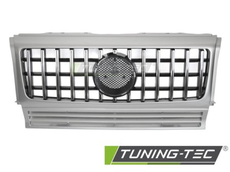 GRILLE SPORT W464 LOOK SILVER CHROME fits MERCEDES W463 90-12