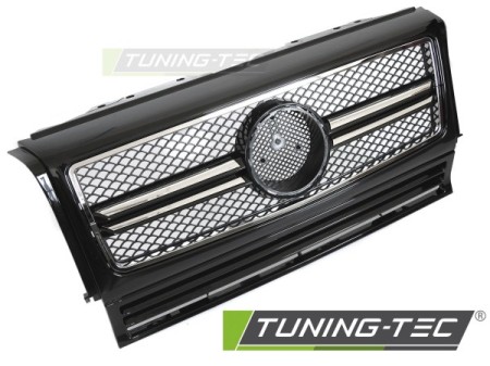 GRILLE SPORT BLACK CHROME fits MERCEDES W463 90-12