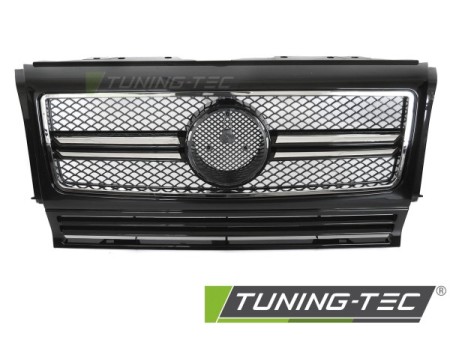 GRILLE SPORT BLACK CHROME fits MERCEDES W463 90-12