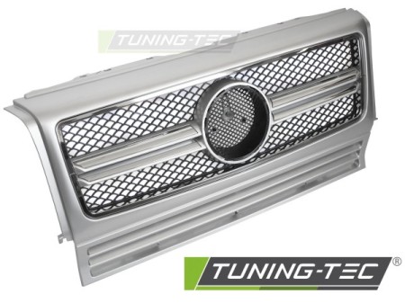 GRILLE SPORT SILVER CHROME fits MERCEDES W463 90-12 