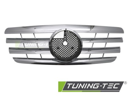 GRILLE SPORT CHROME fits MERCEDES W210 99-02 / S210 99-03