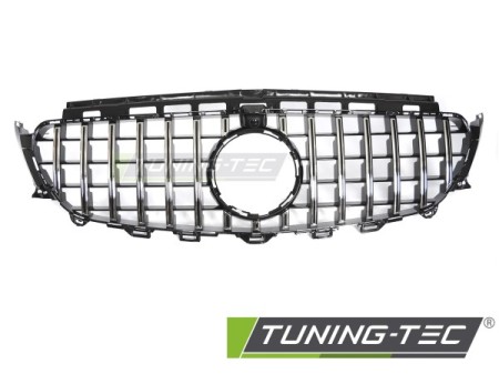 GRILLE SPORT CHROME BLACK with CAMERA HOLE fits MERCEDES W213 / S213 16-19