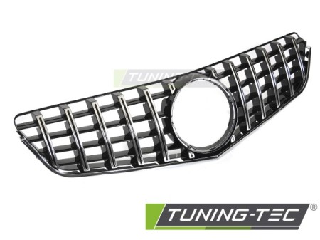 GRILLE SPORT CHROME BLACK fits MERCEDES C207 / A207 09-13
