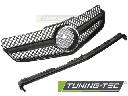 GRILLE SPORT GLOSSY BLACK fits MERCEDES C207 A207 09-13