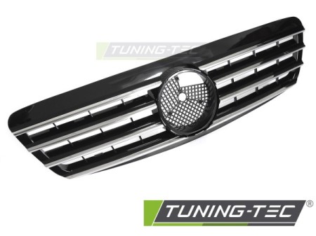 GRILLE SPORT CHROME BLACK fits MERCEDES W220 98-02 