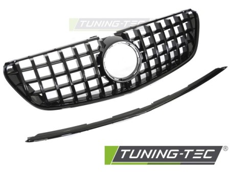 GRILLE SPORT GLOSSY BLACK fits MERCEDES V-CLASS W447 14-19
