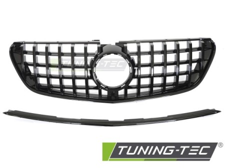 GRILLE SPORT GLOSSY BLACK fits MERCEDES V-CLASS W447 14-19