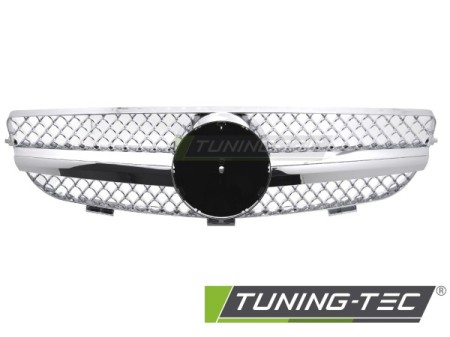 GRILLE SPORT CHROME fits MERCEDES CLK W209 03-10