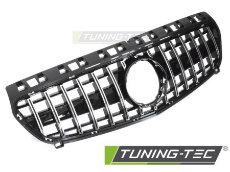 GRILLE SPORT BLACK CHROME fits MERCEDES W176 12-15