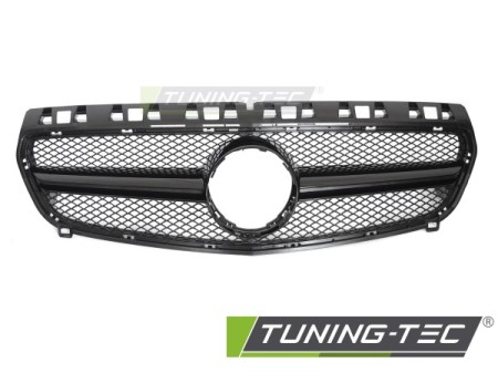 GRILLE GLOSSY BLACK fits MERCEDES W176 12-15