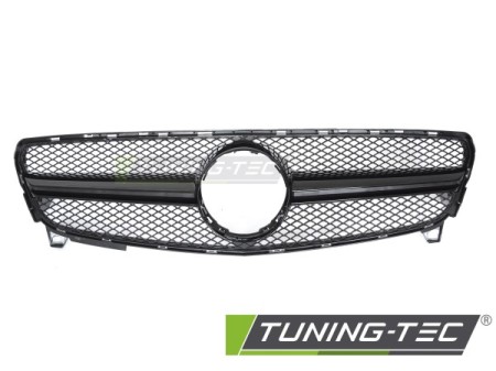 GRILLE GLOSSY BLACK fits MERCEDES W176 15-18