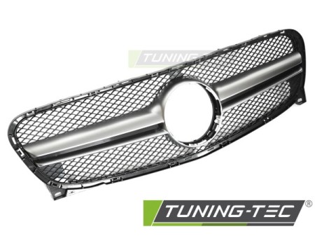 GRILLE BLACK SILVER fits MERCEDES GLA X156 13-16 