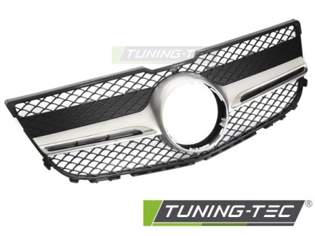GRILLE SPORT SILVER CHROME fits MERCEDES GLK X204 13-15