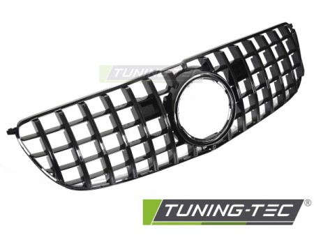 GRILLE SPORT GLOSSY BLACK fits MERCEDES GLS X166 15-19 