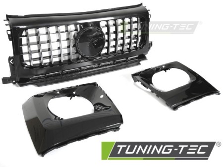 GRILLE SPORT BLACK CHROME fits MERCEDES G-CLASS W464 18-24