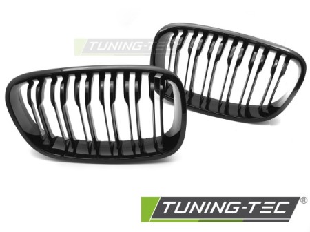 GRILLE SPORT GLOSSY BLACK DOUBLE BAR fits BMW F20 / F21 11-14