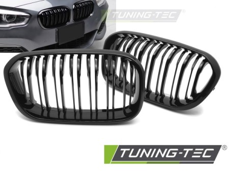 GRILLE SPORT GLOSSY BLACK DOUBLE BAR fits BMW F20 / F21 LCI 15-18