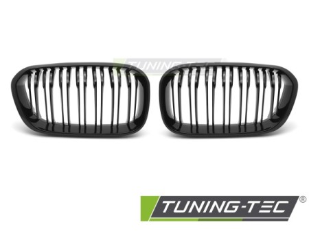 GRILLE SPORT GLOSSY BLACK DOUBLE BAR fits BMW F20 / F21 LCI 15-18