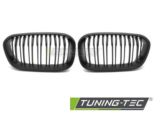 GRILLE SPORT MATT BLACK DOUBLE BAR fits BMW F20 / F21 LCI 15-18
