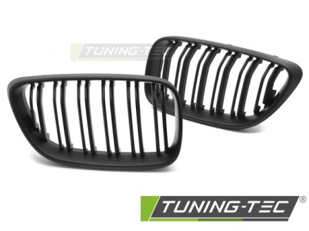 GRILLE SPORT MATT BLACK DOUBLE BAR fits BMW F22 / F23 13-21