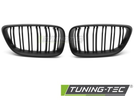 GRILLE SPORT MATT BLACK DOUBLE BAR fits BMW F22 / F23 13-21
