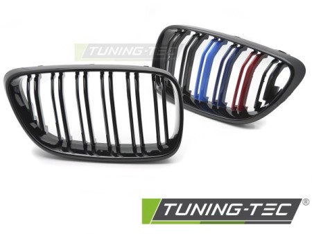 GRILLE SPORT BLACK TRI-COLOUR DOUBLE BAR fits BMW F22 / F23 13-21