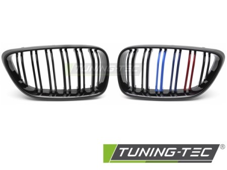 GRILLE SPORT BLACK TRI-COLOUR DOUBLE BAR fits BMW F22 / F23 13-21
