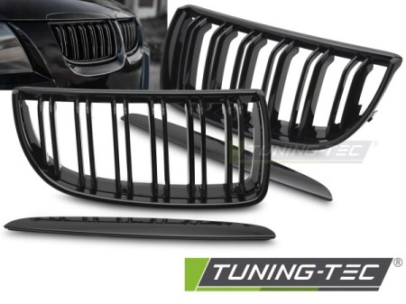 GRILLE SPORT GLOSSY BLACK DOUBLE BAR fits BMW E90 / E91 05-08 