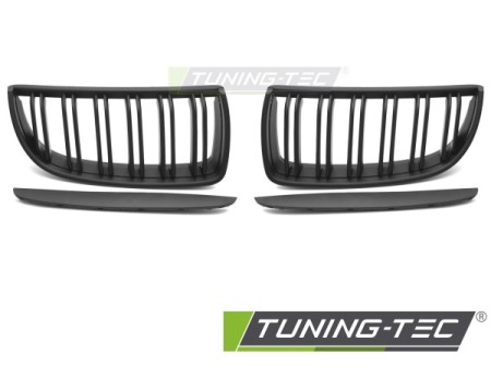 GRILLE SPORT MATT BLACK DOUBLE BAR fits BMW E90 / E91 05-08