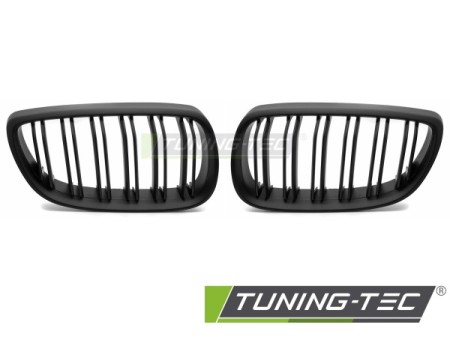 GRILLE SPORT MATT BLACK DOUBLE BAR fits BMW E92 / E93 06-10
