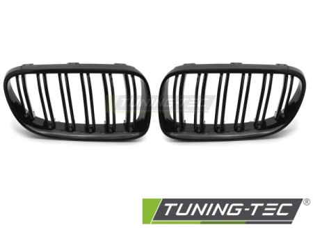 GRILLE SPORT GLOSSY BLACK DOUBLE BAR fits BMW E92 / E93 LCI 10-13