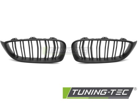 GRILLE SPORT MATT BLACK DOUBLE BAR fits BMW F32 / F33 / F36 13-20
