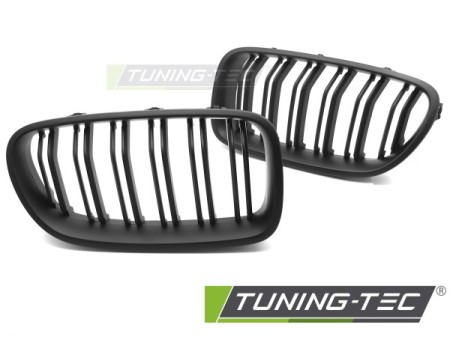 GRILLE SPORT MATT BLACK DOUBLE BAR fits BMW F10 / F11 10-16