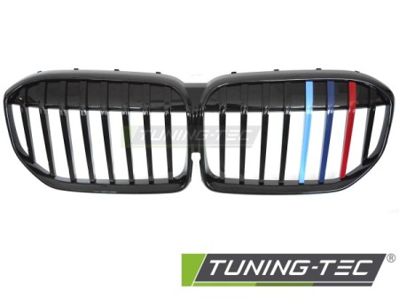 GRILLE GLOSSY BLACK TRI-COLOUR fits BMW G11 / G12 LCI 19-22