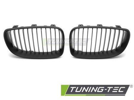 GRILLE MATT BLACK fits BMW E87 / E88 / E81 / E82 07-13 
