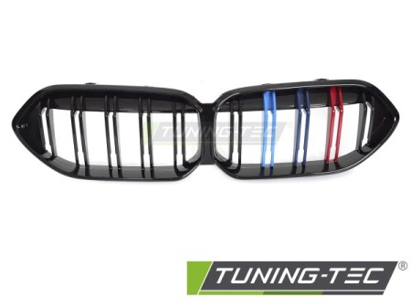 GRILLE SPORT GLOSSY BLACK TRI-COLOUR DOUBLE BAR fits BMW F44 19-24 