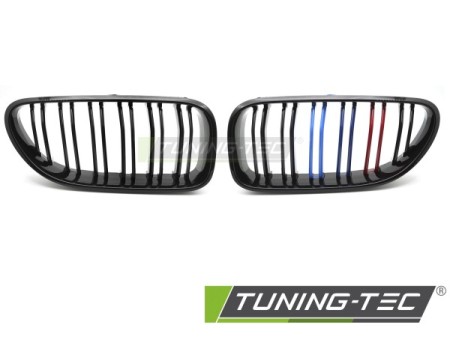 GRILLE SPORT GLOSSY BLACK TRI-COLOUR DOUBLE BAR fits BMW F12 / F13 11-18