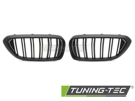 GRILLE SPORT MATT BLACK DOUBLE BAR fits BMW G32 17-20