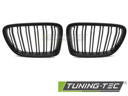 GRILLE SPORT MATT BLACK DOUBLE BAR fits BMW X1 E84 09-14