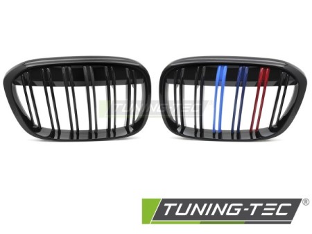 GRILLE SPORT GLOSSY BLACK TRI-COLOUR DOUBLE fits BMW X1 F48 15-20 