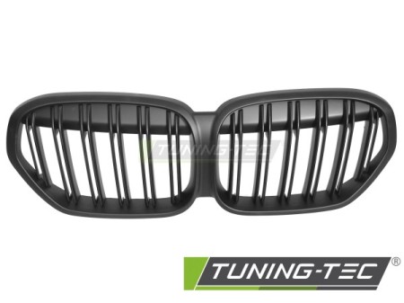 GRILLE SPORT MATT BLACK DOUBLE BAR fits BMW X1 F48 LCI 20-22