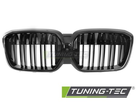 GRILLE SPORT GLOSSY BLACK DOUBLE BAR fits BMW iX3 G08 LCI 21-25